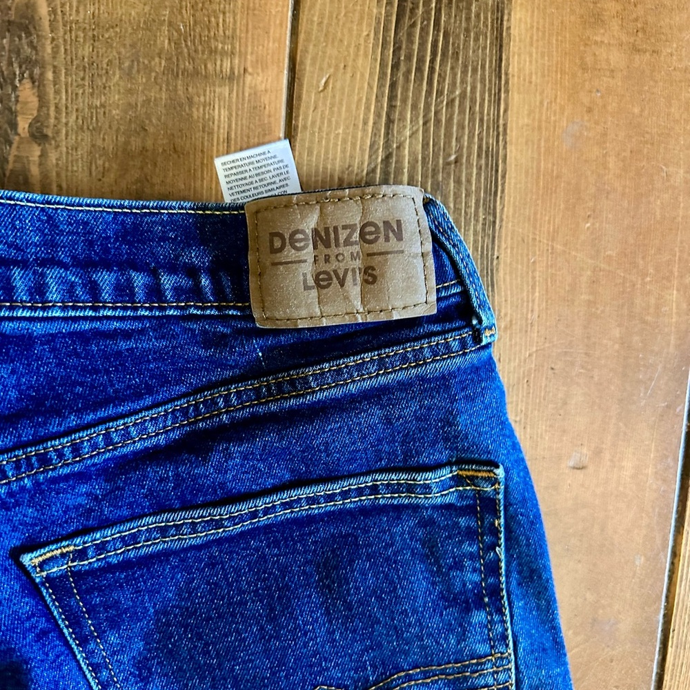 Denizen from Levi's Men's Straight Jeans in Deep Blue - Picture 3 of 5